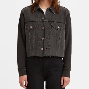 NWOT EX-BOYFRIEND HYBRID TRUCKER JACKET